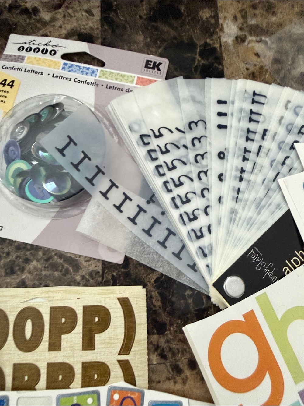 Misc Scrapbook Letters - Picture 4 of 6